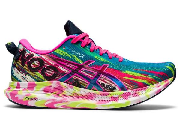 Asics Hardloopschoenen Dames, NOOSA TRI 13 LichtTurquoise/Roze - Asics Schoenen Te Koop | B9137542-ZU